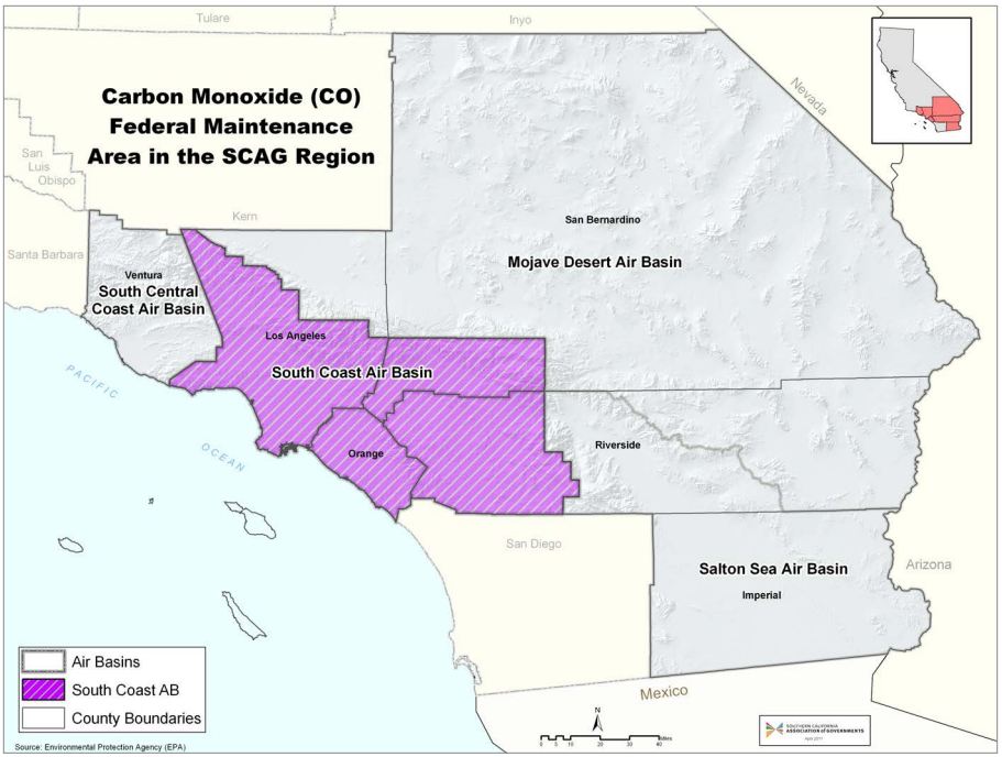 Carbon Monoxide (CO) Federal Maintenance Area