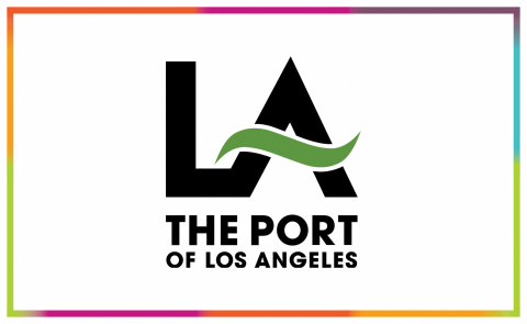 The port of LA