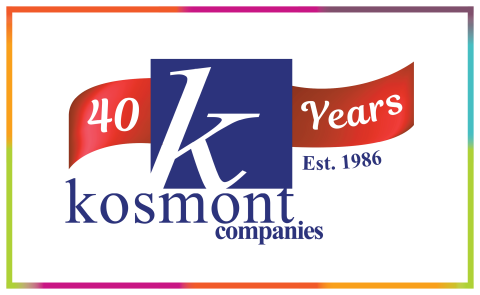 Kosmont 40th Anniversary Sponsor Logo