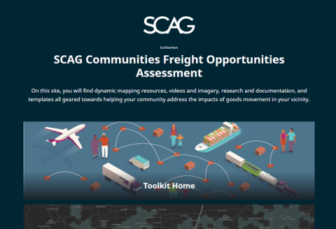 SCAG SoCal Goods Movement Toolkit Cover